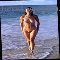 Naked woman enjoying