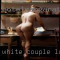 White couple looking black